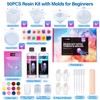 LET'S RESIN Epoxy Resin Kits and Molds Complete Set, 16oz