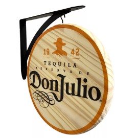 Don Julio Double Sided Wooden Sign