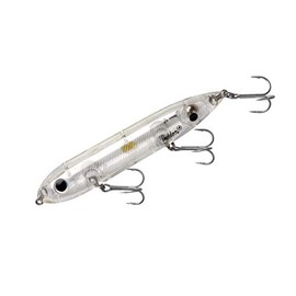 Heddon Lures X925603 Super Spook Fishing Lures, Clear, 5", 7/8 oz