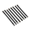 8pcs M3 Aluminum Alloy Link Rod Linkage Set for Axial