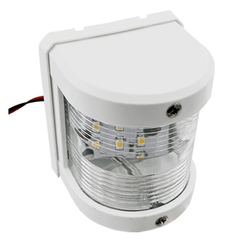 ISURE MARINE White Stern LED Navigation Light ABS Anchor Signal