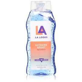 L.A. LOOKS Absolute Styling Extreme Sport Hold Gel, Hold Level 10+ 20 oz (Pack of 8)