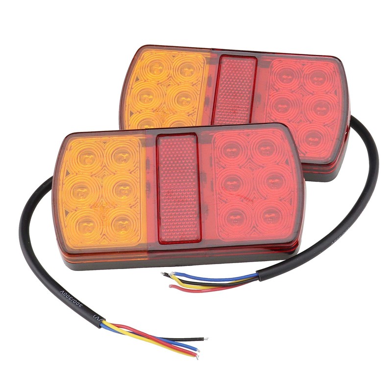 OTOTEC Set of 2 Car Van Trailer Truck Tail Light