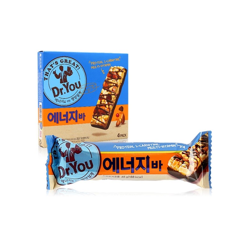 Dr. You Energy Bar 40g x 4 _Nutritious Snack Calorie