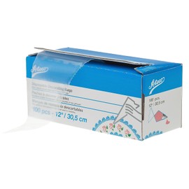 Ateco - Bolsas desechables para decoración, 12 pulgadas - Pack of 100, Transparente, 1