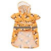 Dog Raincoat Reflective Breathable Lightweight Bee Pattern Puppy Rain Jacket