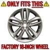 Auto Reflections Set of 4 18" 5 Double Spoke Wheel
