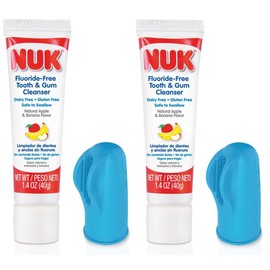 NUK Fluoride Free Baby Tooth and Gum Cleanser, 1.4 Ounce
