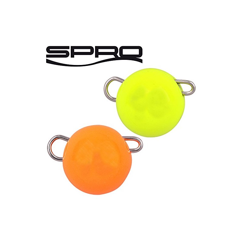 Spro Freestyle Tungsten Bottom Jig Glow Orange/Chartreuse – 2 Fishing