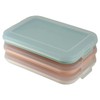 Set of 3 Cold Meat Tins with Integrated Serving Plate,