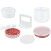 Mission Gallery Hamburger Press Patty Maker - 4 in1, Burger