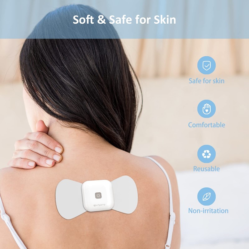 Comfytemp TENS Unit Replacement Pads only for K6101, 4 Pack