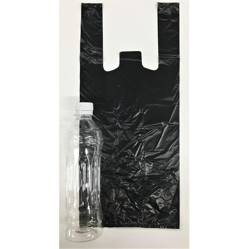 JAPACK'S SN05 Sanitary Bag, Black, Pink Ribbon, Box Type, with