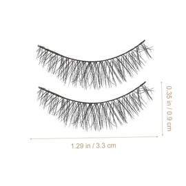 NOLITOY 5 Pairs False Eyelashes for Women Natural Look Eye Beauty Lashes Lightweight Fibers for Comfortable Wear for Home Salon Use Enhance Your Eye Makeup