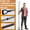 60"-92" Dog Catcher Pole, Dayimado Animal Catch Pole for Dogs,