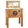Rustic Outdoor Beverage Cooler for Patio - 45 Qt. -