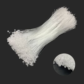 Safety Threads, Pack of 2000 Safety Threads for Labels, Transparent Loop Pins, Pins Loop Lock, for Clothes, Shoes and Other Product Labels for Attaching Price Tags (180 mm)