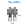 WMPHE Transmission Dual Linear Shift Solenoid Valve Compatible with Honda