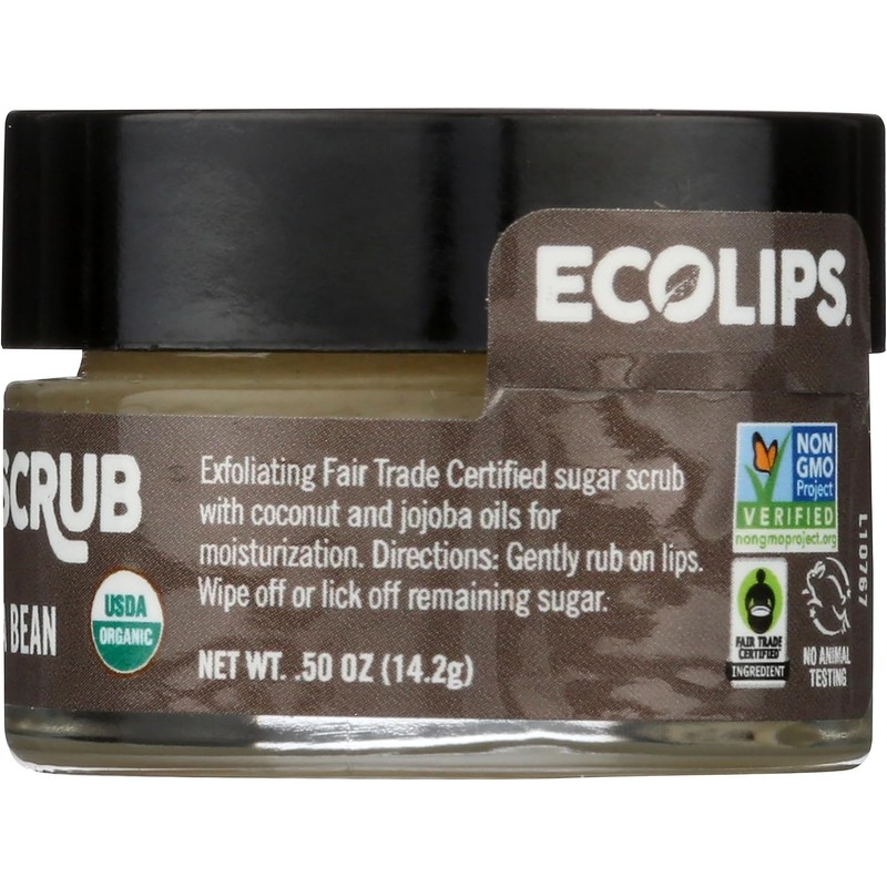 Eco Lips Lip Scrub Vanilla Bean ECO LIPS 0.50 oz