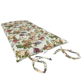 Danfuton Queen Japanese Floor Rolling Mattress, Cotton Shikifuton Bed 3x60 x80 Big Rose