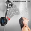 Strong Adhesive Shower Head Holder Stainless Steel Adjustable Shower Head