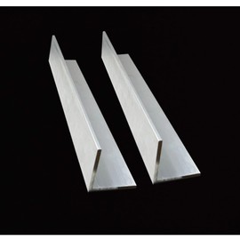 DIYDIYShop 16Inch Aluminum Angle Stock,3 x 3X 1/4 inch Angle Aluminum 6061,T6 Mill Stock 1/4inch Thick 2PCS