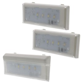 PRYSM (1) W10515057 and (2) W10515058 LED Light Kit Replacement - Compatible with Whirlpool, Maytag, KitchenAid, Jenn-Air, Amana, Magic Chef, Admiral, Norge, Roper Refrigerators