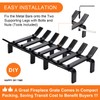 WILLOW WEAVE 17“ Fireplace Grates Wood Stove Grate Rack Stove