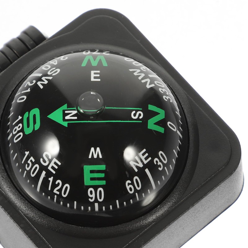 Car Compass Ball Adjustable Dashboard Navigation for Vehicles and Boats
