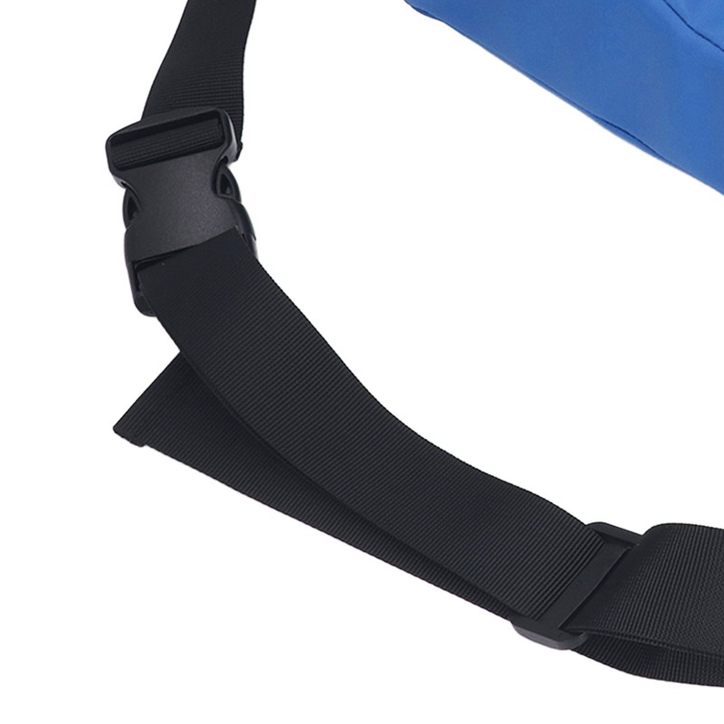 Head Positioner Pillow Blue PU Leather Breathable Comfortable Neck Support