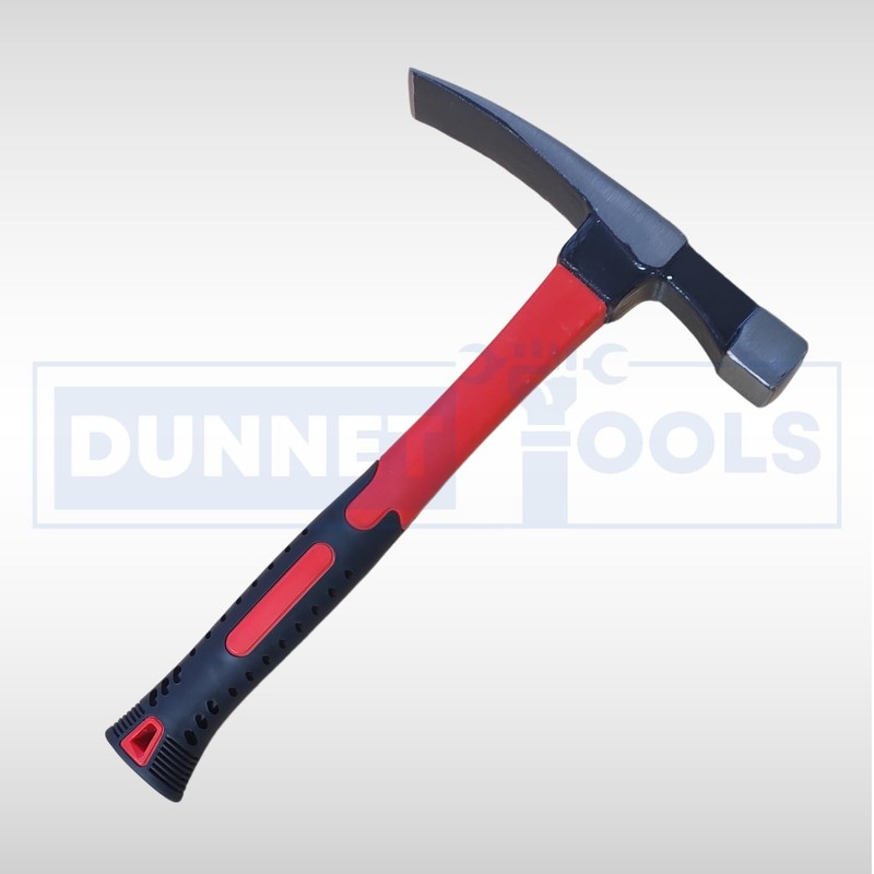 Dunnet Tools Hammer with Fibreglass Handle - Durable Carbon Steel