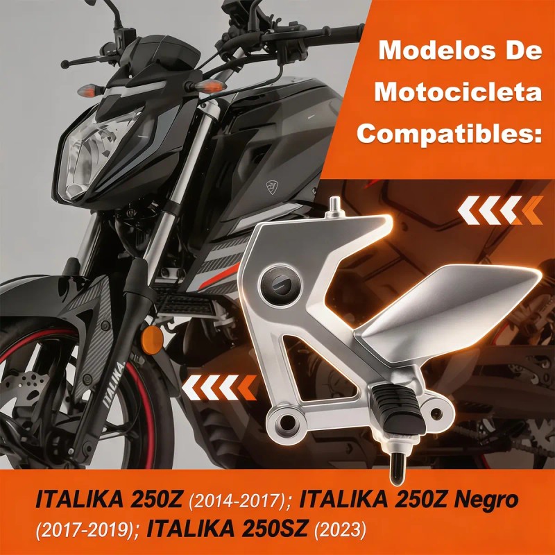 Posapie Delantero Derecho Para Italika 250z 250sz