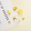 30pcs Small Resin Bees, Tiny Mini Plastic Flat Back Bumble