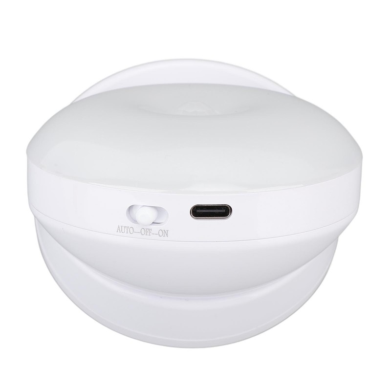 LED Motion Sensor Night Light ABS 360 Degree Rotating Rechargeable