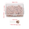 200Pcs Round Ball Plastic Rose Gold Drawing Pins Rose Gold