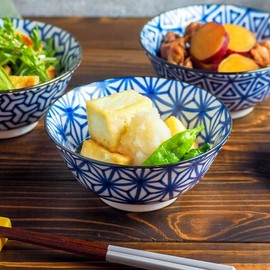 Tableware East Multi-Use Bowl, 5.9 inches (15 cm), Traditional Pattern, Japanese Tableware, Set of Turtle Shell
