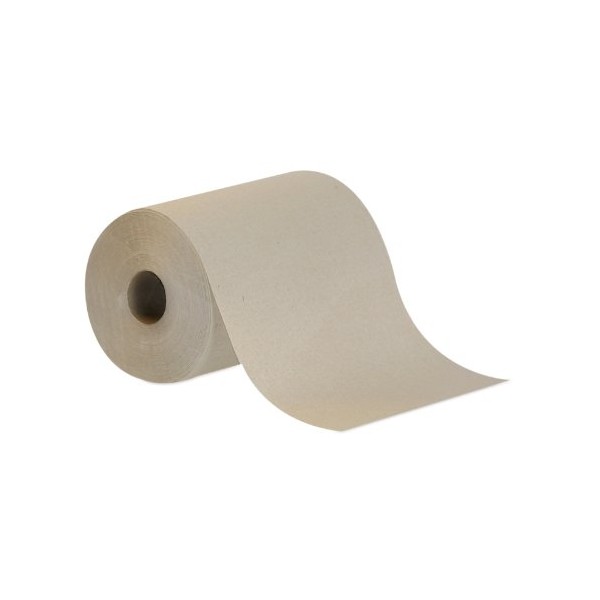 Georgia Pacific 26401 Envision Roll Paper Towels, 8" x 350' Roll, Brown, Poly-Bag Protected (1 Individual Roll of 350')