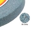 uxcell 5-Inch Bench Grinding Wheels Green Silicon Carbide GC 80