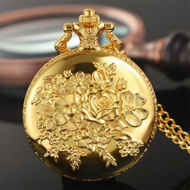 Tiong Pocket Watch Vintage Pocket Watches with Chain Gifts Mother's Day