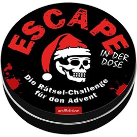 Escape-Adventskalender in der Dose: Die Rätsel-Challenge für den Advent | 24 spannende Rätsel für jeden Tag bis Weihnachten, Adventskalender für Erwachsene