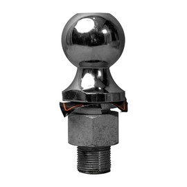Prime Steel Tow Hitch 2-5/16 Trailer Ball, 1 1/4" x 3" Shank, 10K Capacity, Chrome (PS-18069)
