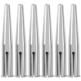 Kutsuwa RB017 STAD Pencil Cap, Silver (Set of 6)