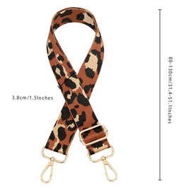 Traziewell Bag Strap, Shoulder Strap, Wide Adjustable Shoulder Strap for Bags, Handbags, Shoulder Bag, Carry Bags, Bag Straps for Changing, DIY Accessories for Bag 07, Djd00727, L