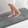 Homaxy Bathroom Rug, Non-Slip Washable Bath Mat, Soft Fluffy Bath