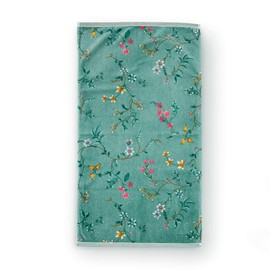 Pip Studio Les Fleurs Hand Towel Green 55 x 100 cm