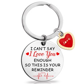 Valentines Day Gifts For Her Him Gifts For Boyfriend Girlfriend Husband Wife Couple Keychain Birthday Gifts For Men Romantic Wedding Anniversary Birthday Gifts For Her HimFor Women Stocking Stuffer