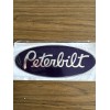 Peterbilt Purple/Silver OEM replacement Peterbilt decal emblem genuine size &
