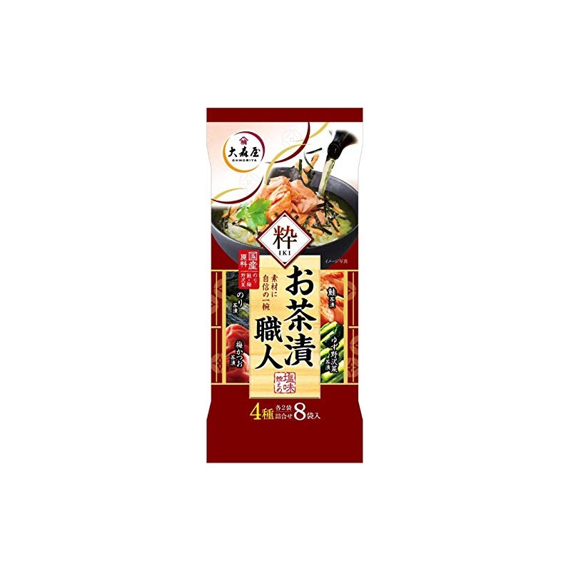 Omoriya Ochazuke Artisan Elegant 8 Bags x 3 Packs