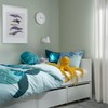 NIKTI BLAVINGAD Cushion Cover – Whale Pattern, Blue-Green – 50x50