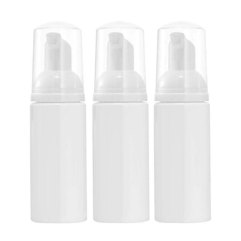 3 pcs 2oz 60ML Foam Dispenser Pump Travel Wash Cosmetic